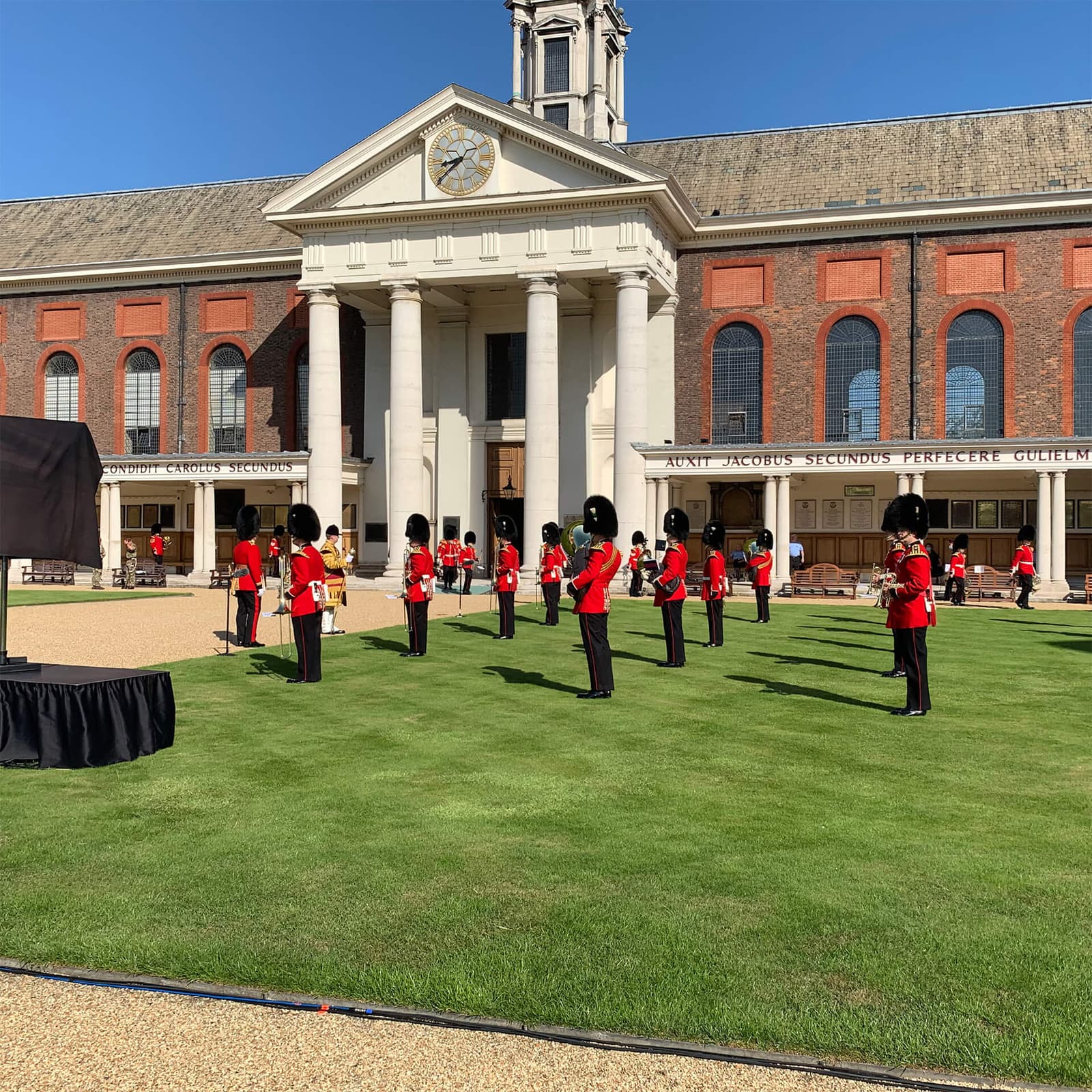 RLR6-Live Stream for HRH Princes Ann from Chelsea Hospital durring Covid